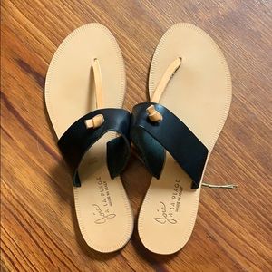 Joie A La Plage Black Sandals
